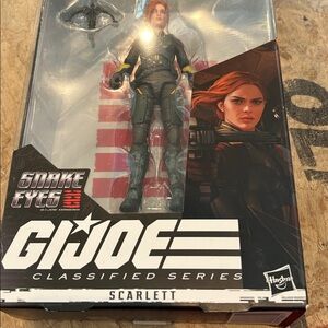 GI Joe Classified Series Scarlett Hasbro Action Figure New in Packaging 2020